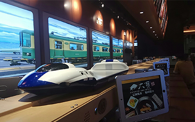 高速轨道列车送餐设备